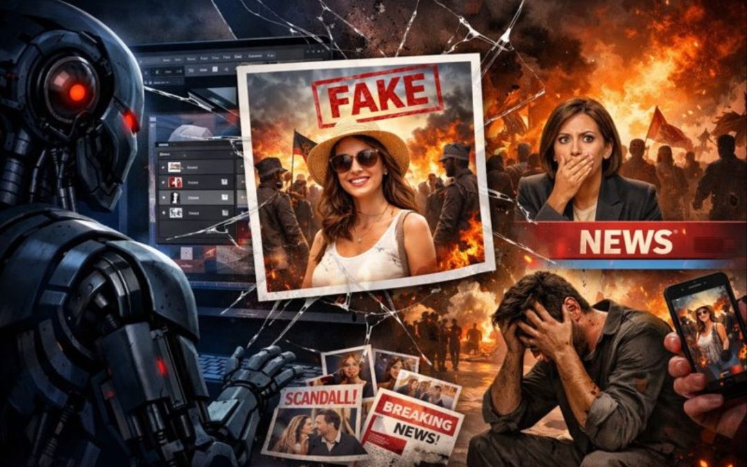 Cuando la inteligencia artificial se usa para dañar: imágenes falsas, consecuencias reales